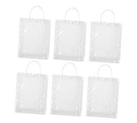 Cabilock Lot De 6 Fourre-Tout Vierges en Toile pour Garçons Et Filles Fournitures Artistiques Familiales À Main pour Garçons Et Filles Adultes pour Fêtes École