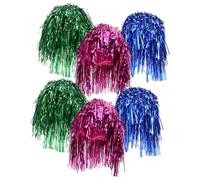 Cabilock Lot de 6 Perruques Colorées de Carnaval 6 Pièces, Taille Unique, Accessoires de Festival pour Fille, Fausse Chevelure Décorative Multicolore pour Fêtes et Soirées