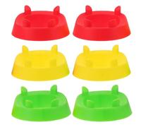 Cabilock Lot de 6 présentoirs sphériques en pour Ballons de Sport (Football, Volley-Ball, Basketball) - pour Objets de Collection