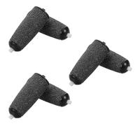 Cabilock Lot de 6 Têtes de Rouleau de Rechange Noire pour Meuleuse Électrique à Pied Abrasif Fin et Grossier Accessoires pour Pédicure à Domicile Soin des Pieds Quotidien Compact et