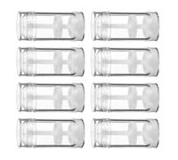 Cabilock Lot de 8 Bouteilles à Visser en Plastique 30 Ml pour Déodorant Solide Rechargeables et Légères Flacons Vides pour Préparation Maison Cosmétiques DIY et Parfums Solides