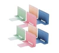Cabilock Lot de 8 Séparateurs de Tiroir Congélateur pour Rangement, PP Rose | Organisation des Tiroirs, Séparation des Aliments Surgelés, Format Pratique, Usage Chambre et Accessoires Couleur Aléatoire