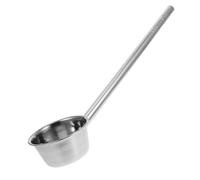 Cabilock Louche à Eau Inox à Long Manche Capacité pour Arrosage Fleurs et Légumes Outil Polyvalent Jardin et Cuisine Résistance Efficacité Optimisée