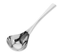 Cabilock Louche Acier Inoxydable Miroir Poli Cuillère à Sauce Solide pour Servir Sauces et Jus Ustensile Polyvalent pour Cuisine Maison et Restaurant