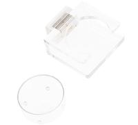 Cabilock Mangeoire pour Reptiles en Plastique Aimants Puissants, Plat Réutilisable pour Nourrir Lézards et Criquets, pour Alimentation des Reptiles en Terrarium