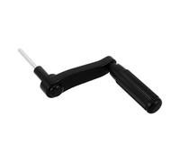 Cabilock Manivelle Ergonomique Noire pour Bureau D'étude Réglable en Hauteur Manchon Hexagonal 6mm en Plastique et Fer, pour Étudiants
