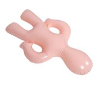 Cabilock Mannequin Gonflable Effrayant en PVC Beige, Design Réaliste, pour Décoration Halloween et Escape Rooms, Accessoire pour Soirée Célibataire