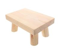 Cabilock Marchepied Bois Garçon Fille Compact Multifonction Tabouret Léger et Portable Pratique pour Cuisine Salle de Bain et Chambre Adapté Garçon Fille Usage Intérieur et Extérieur