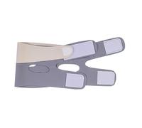 Cabilock Masque de Modelage du Visage de V Ceinture de Modelage Appareil D’amincissement du Visage Unisexe Taille Unique Massage Facial Accessoire de Beauté Compact Gris Bande