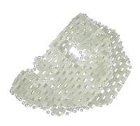 Cabilock Masque Facial De Massage En Pierre De Jade Naturelle, Masque Rafraîchissant Pour Contour Des Yeux, Recommandé Pour Usage En Avion Et Soins Après Intervention