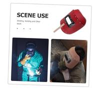 Cabilock Masque Soudeur Portable à Main avec Filtre Haute Transparence Étincelles et Ergonomique pour de Soudage