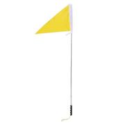 Cabilock Mât de Drapeau Télescopique Antidérapant en Acier Inoxydable Léger et Gaine Renforcée lors de Camping et Excursion pour Guide Touristique