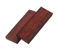 Cabilock Matériau Naturel Bois Dur pour Manches de Couteaux 2 Plaquettes 12,2 X 4,2 X 1 CM pour Création et Réparation Artisanale