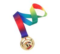 Cabilock Médaille de Course Zinc Léger avec Ruban de Cou Récompense Sportive pour Marathons Compétitions Extérieures et Événements Athlétiques
