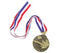 Cabilock Médaille Décorative Métal pour Compétition de Karaté Petite Médaille Réutilisable avec Plaque Suspendue et Résistante Rouille Récompense pour Événements et Entraînements