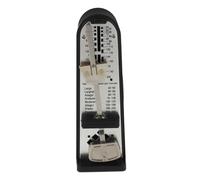 Cabilock Métronome Mécanique Portable Noir Précis et Multifonction pour Violon Piano Guitare et Instruments à Cordes Améliore le Rythme des Musiciens Adultes et Débutants