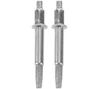 Cabilock Meule Diamantée Haute Résistance à l'usure 2pcs en Corindon Argenté Affûtage Précis pour Affûteur de Chaîne de Tronçonneuse pour Bois et Métal