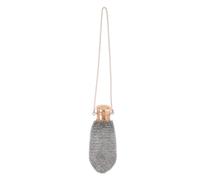 Cabilock Mini Coffre Trésor Maille Métallique Vintage Porte Rétro avec Fermeture à Petit Porte Classique pour Femmes Rangement Sécurisé pour Bijoux Poche