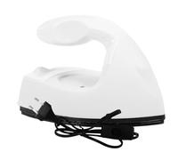 Cabilock Mini Fer à Repasser Vapeur Portable pour Garçon Fille Défroisseur Manuel Multifonction Compact pour Maison Voyage et Couture DIY Blanc Acv