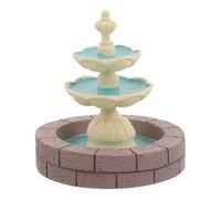 Cabilock Mini Fontaine Décorative Fontaine Miniature en Cascade pour Bureau Ou Table D'Intérieur Miniature De Bureau
