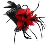 Cabilock Mini Serrage-tête Chapeau Haut-de-forme pour Femmes, Tissu Confortable et Maintien, Design Élégant pour Danse et Autres Occasions