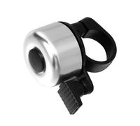 Cabilock Mini Sonnette de Vélo en Alliage D'aluminium Blanc, Cloche de Montagne Facile à Installer Son Puissant pour Tricycle et Moto en Balade