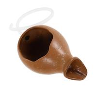 Cabilock Mini Spitter Ceramic Outdoor Water Fountain with Open Top Planter for Garden Patio Indoor Fish Tank Decor Relaxing Water Flow and Artistic Ceramic Design