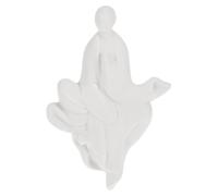 Cabilock Mini Statue De Moine en Céramique Figurine De Moine pour Décoration De Table Sculpture De Jardin Zen