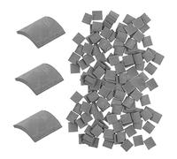 Cabilock Mini-tuiles Décoratives en Terre Cuite pour Maisons De Poupées 70 Pièces Réalistes Taille 1:16 Décoration De Micro-Paysage Bricolage Créatif Modèle pour Garçon Et Filles