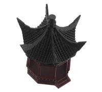 Cabilock Miniature Chinoise Décorative Ornement Jardin Intérieur pour Aquarium Bonsai et Maison de Poupée Figurine Paysagère et Accessoire Compact pour Bureau et Étagère