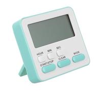 Cabilock Minuterie Silencieuse Multifonction Numérique Verte Minuterie Cuisine Compacte Alarme Support Arrière pour Étudiants Et Bureau Et Réveil Usage Maison Et Scolaire