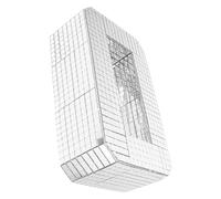 Cabilock Miroir Autocollant Sticker Mural Sticker Lettre Décoratif Muraux Pour Miroir Alphabet Pour Chambre