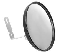 Cabilock Miroir Convexe de Sécurité Angle Mort pour Allées et Garages Miroir Incurvé Fixation Murale Large Champ de Vision pour Surveillance et Prévention des Accidents