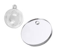 Cabilock Miroir Flottant pour Betta en Acrylique 1 Set, Décoratif et Facile à Entretenir, pour Aquarium de Bureau et Petit Réservoir
