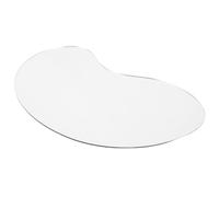 Cabilock Miroir Incurvé pour Bassin de Glace Décoratif 1 Pièce, Petite Décoration Miroir D’Eau pour Village de Noël, Accessoire Micro-Paysage Étang Gelé pour Bureau et Décor Hivernal