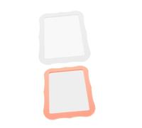 Cabilock Miroir Magnétique Compact Usage Polyvalent 2pcs 5x7 Pouces pour Casier Portable en PS, pour Maison et École