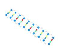 Cabilock Modèle Adn Double Éducatif pour Étudiants Kit de Structure Moléculaire Détaillée Outil Interactif pour Cours de Génétique et Laboratoire et