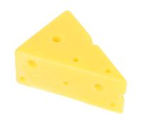 Cabilock Modèle Fromage Simulé 8.3X5.2X3.5Cm Décor Faux Fromage Artificiel pour Photographie Accessoire De Décoration Intérieure Maison