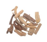 Cabilock Morceaux de Bois Flotté Naturel Formes Variées en Bois Surface Lisse et Délicate Lot de 20 pour Aquarium pour Décorations Artistiques et Expositions de Jardin