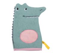 Cabilock Moufles Exfoliant De Bain Pour Bébé Éponge De Bain Doublé Taille Unique Vert Dessin Animé Tout-petit Soin Corporel