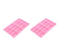 Cabilock Moule Mini Brique 5.12X3.15X0.79 Pouces Outil De Bricolage Pour Table De Sable Accessoire De Paysage Mini Bâtiment Jardin De Fées 2 Pièces