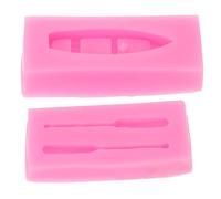 Cabilock Moule Silicone Bateau pour Pâte à Modeler et Fondant Set et Facile à Nettoyer Outil Créatif pour DIY Garçon Fille et Pâtisserie