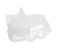 Cabilock Moule Silicone Forme Chat pour Pot de Fleurs Résine et Ciment Moule Résistant Haute Température pour Bougeoirs et Jardinières Décoratives