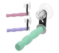 Cabilock Mouleur de Bec avec Ventouse et Boucle Sécurisée 3 Pièces en Matériau Synthétique Surface Lisse pour Perroquets pour Vie en Cage et Environnements D'élevage