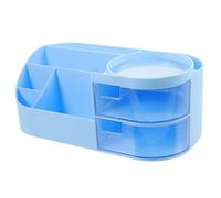 Cabilock Organisateur De Bureau De Maquillage avec Tiroirs Plateau De Rangement pour Cosmétiques Pinceaux Lotions Et Fards à Paupières