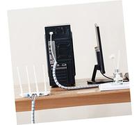 Cabilock Organisateur de Câbles Spirale Gaine Flexible PE Résistante à Labrasion Protège et Regroupe Fils Électriques Tube Passe Câbles Portable pour Bureau et Chargeurs