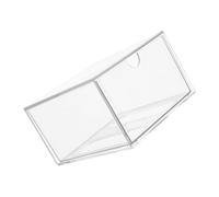 Cabilock Organisateur De Coiffeuse Empilable 1 Grand Tiroir Transparent en Acrylique Multifonction Boîte à Mouchoirs pour Salle De Bain Bureau Maison