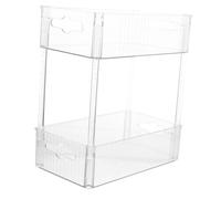 Cabilock Organisateur de Maquillage et Cosmétiques Étagère de Rangement à Deux Niveaux pour Coiffeuse ou Table de Chevet avec Grande Capacité de Stockage