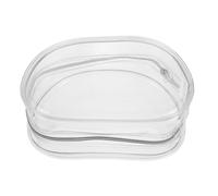 Cabilock Organisateur de Poitrine pour Femmes Capacité PVC Transparent avec Boîte de Rangement Invisible pour Stickers de Poitrine Pratique pour Voyage Maison et Bureau
