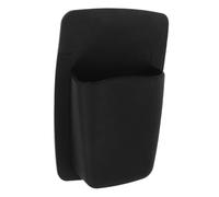 Cabilock Organisateur Mural et Rangement de Bain Compact Noir en Silicone pour Salle de Bain Porte-Brosse à Dents Gain de Place et Facile à Nettoyer